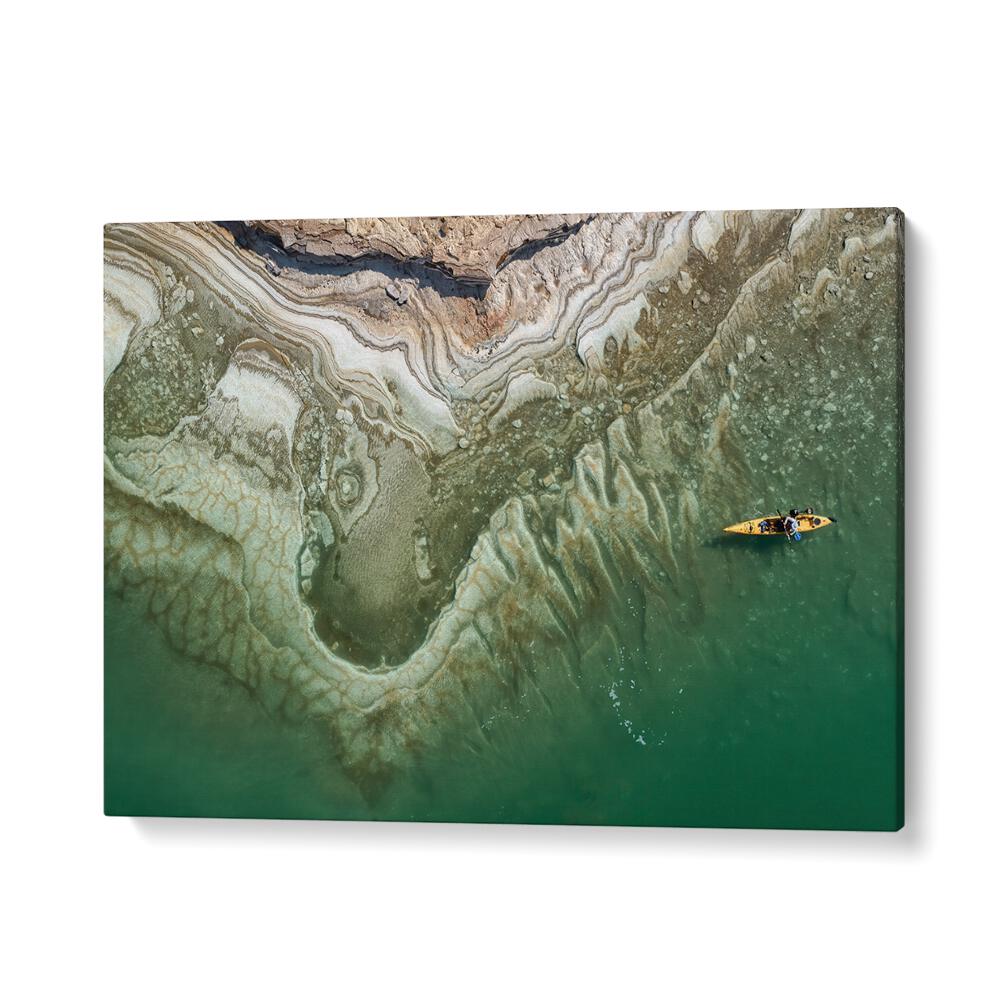 PHOTOGRAPHY painting - DEAD SEA KAYAKER BY IDO MEIROVICH by Asianmonk