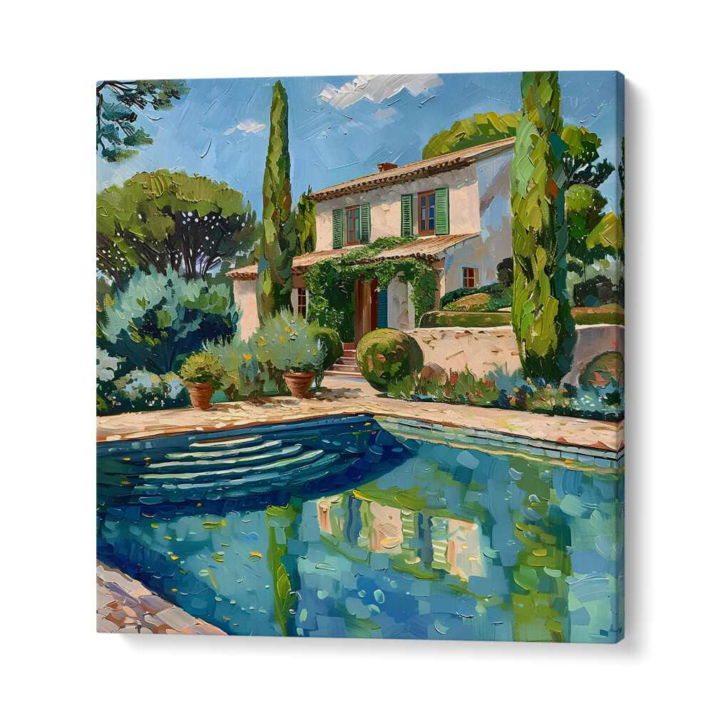 Relax by the serene poolside of the HOUSE BY THE POOL MALLORCA, your ultimate luxury getaway destination.