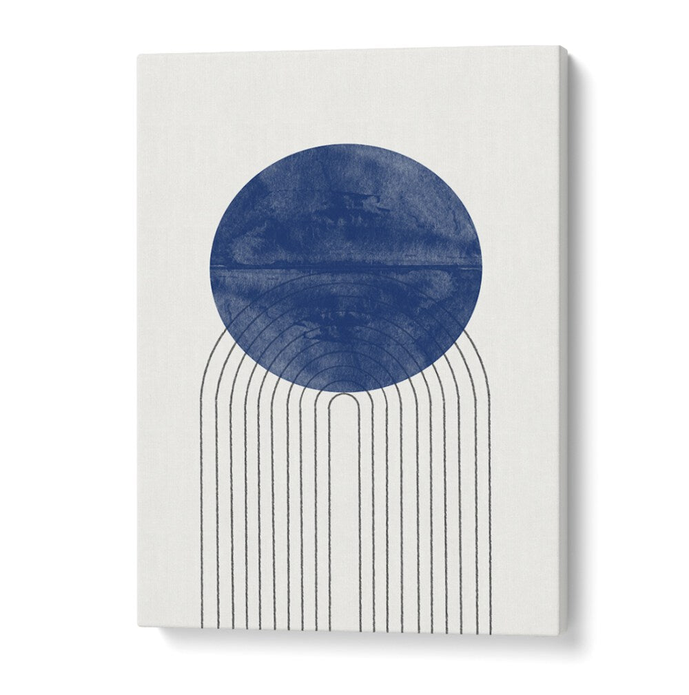 Stunning BLUE MOON NO II., ABSTRACT PAINTINGS canvas art elevating any space with its unique design and charm.