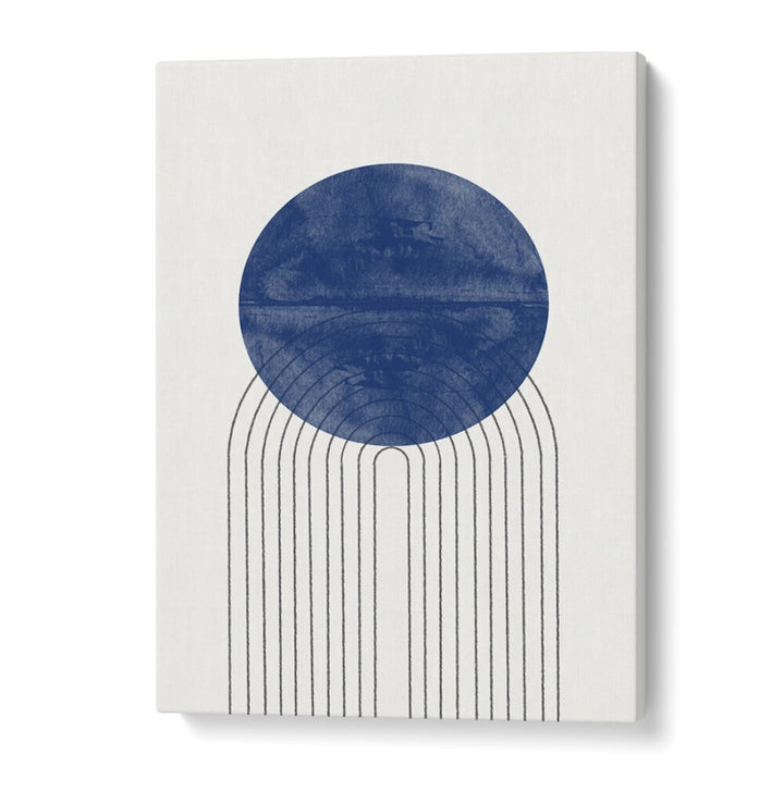 Stunning BLUE MOON NO II., ABSTRACT PAINTINGS canvas art elevating any space with its unique design and charm.
