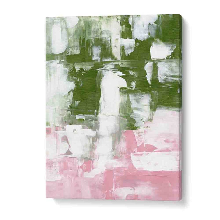 OLIVE PINK BY EJAAZ HANIFF, ABSTRACT ART PAINTINGS