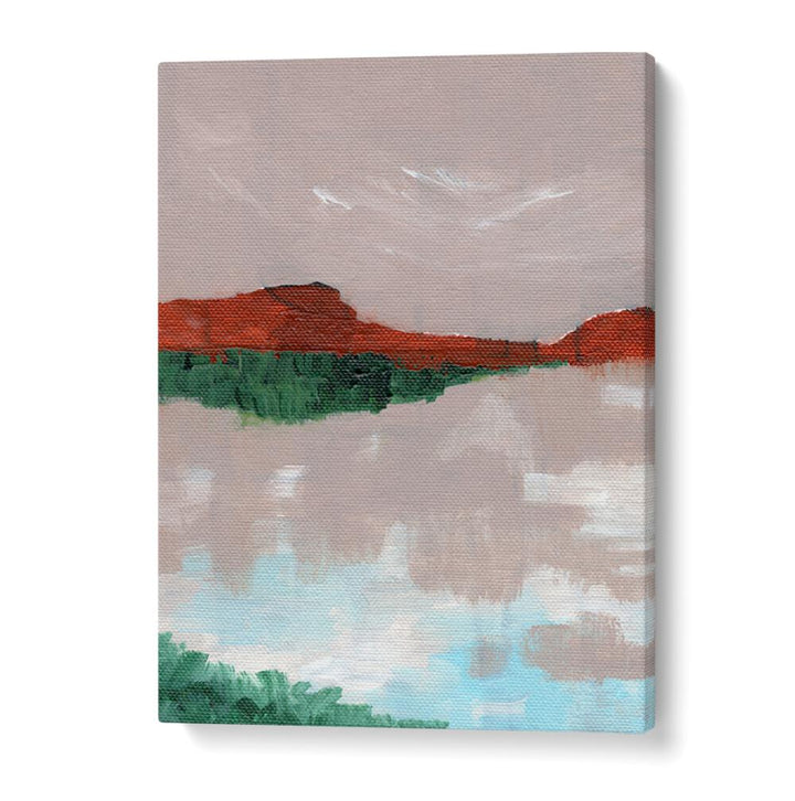 LANDSCAPE WITH A LAKE , LANDSCAPE PAINTINGS