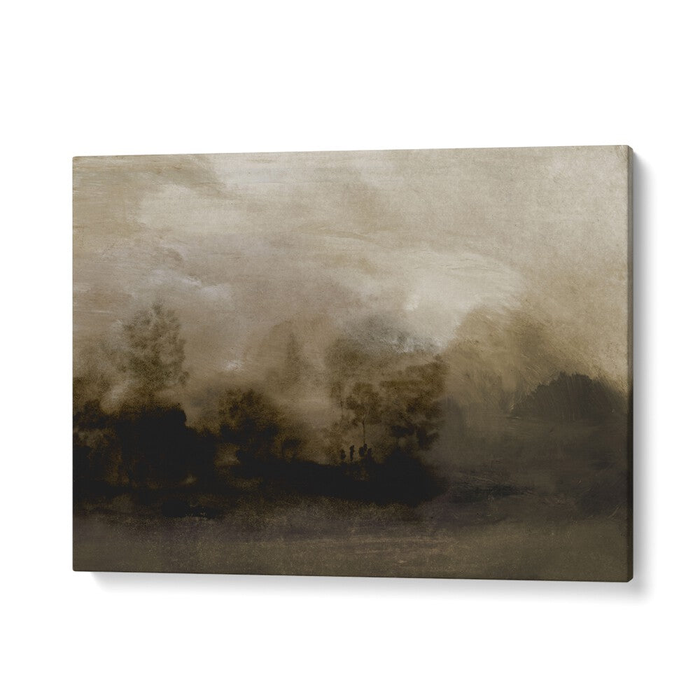 ENGLISH PARK, ABSTRACT PAINTINGS showcase nature's beauty through rich tones and expressive brushwork for your decor.