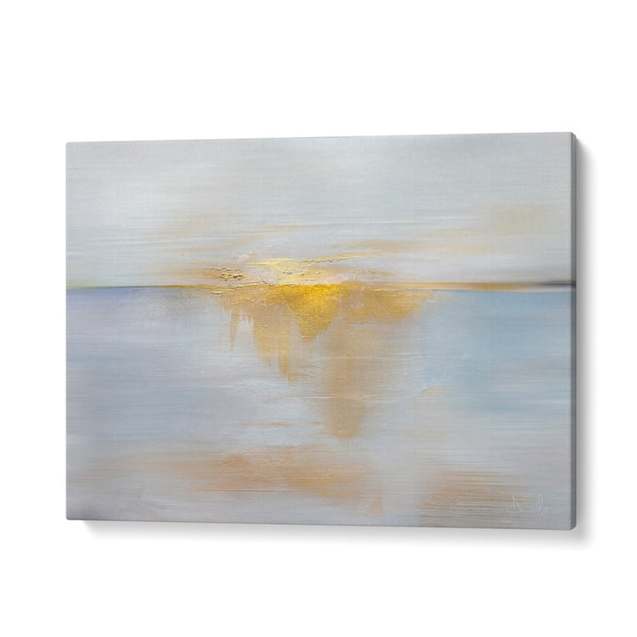 Experience the serene beauty of SEA SUN, ABSTRACT PAINTINGS, blending vibrant hues and fluid forms effortlessly.