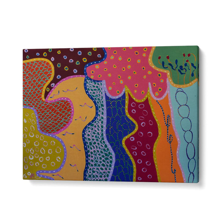 MOONLIGHTING II , PATTERN ART PRINTS