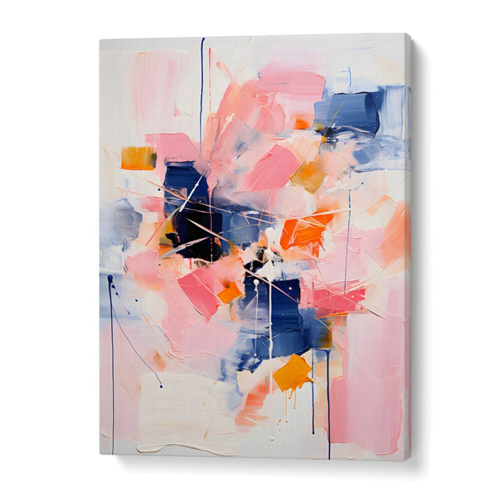 BLUSH INDIGO ABSTRACT PRINT THIRD 4X