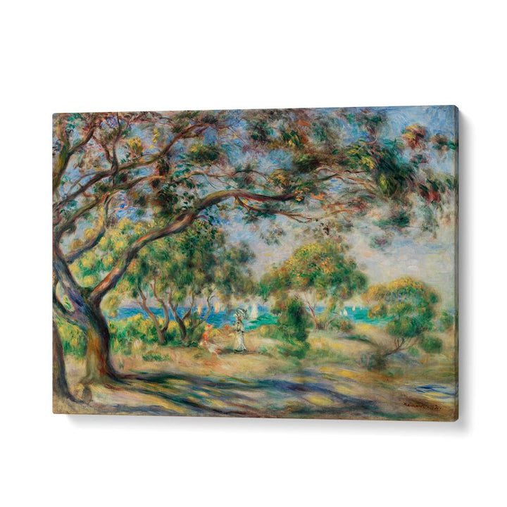 BOIS DE LA CHAISE : PAYSAGE (1892) , VINTAGE PAINTINGS