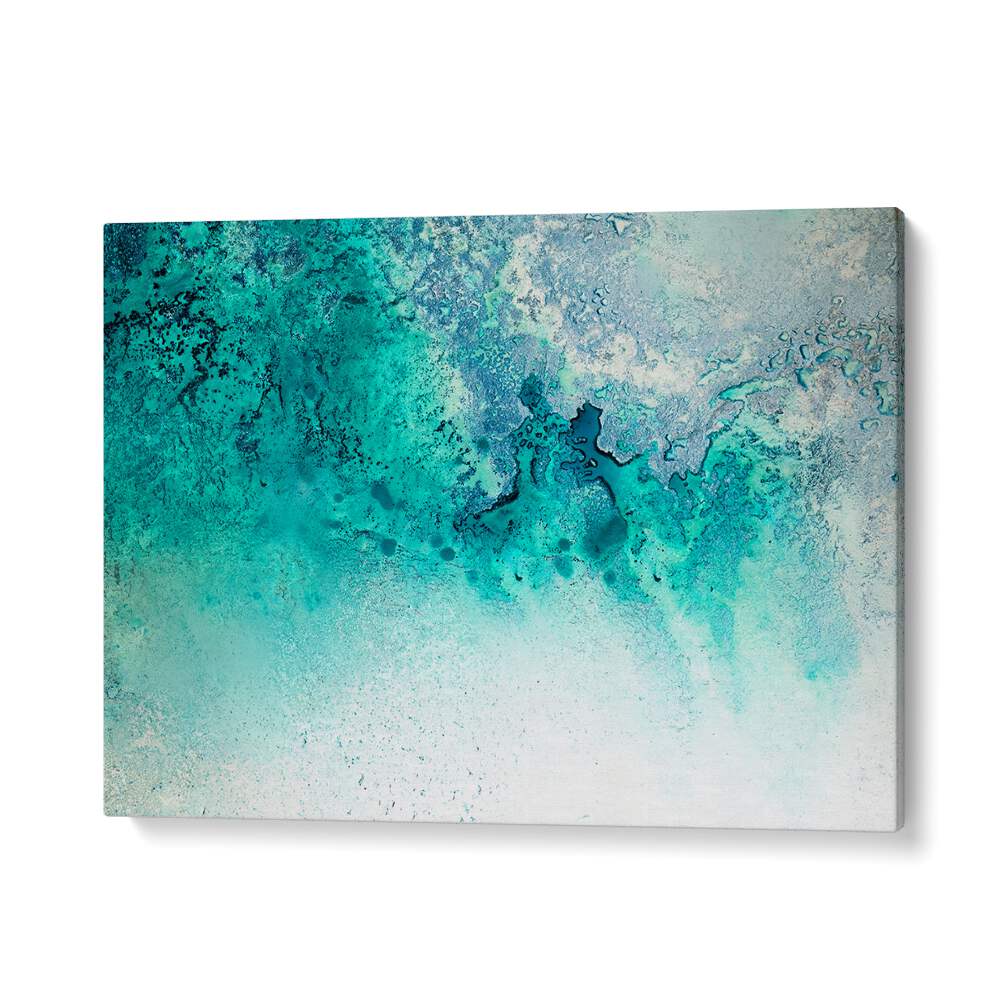 Vibrant TURQUOISE WHISPERING, ABSTRACT PAINTINGS bring tranquility and elegance to any space. Perfect for creative homes.