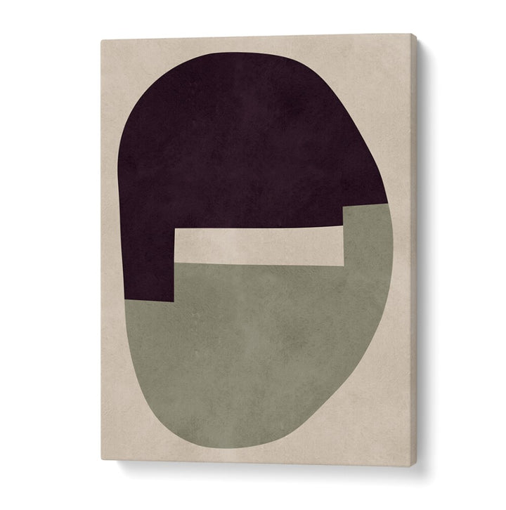 Stylish wall art featuring abstract shapes from EXPRESSIVE FORMS II, GEOMETRIC ART PRINTS collection, perfect for creative spaces.