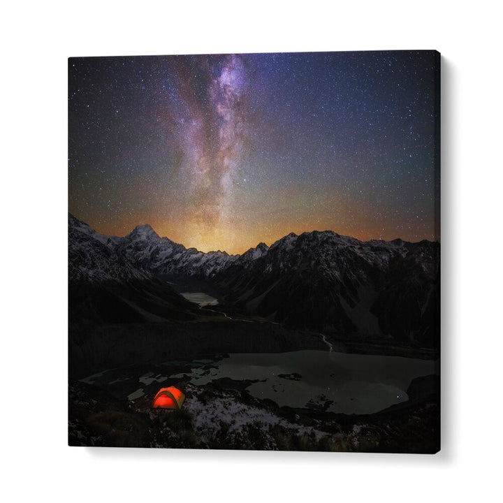 MT COOK - THE SKY IS MY COMPANION , LANDSCAPE PHOTO PRINTS