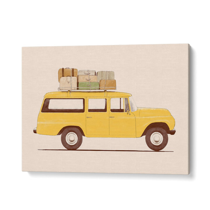 SUMMER CAR BY FLORENT BODART, AUTOMOTIVE ART PRINTS