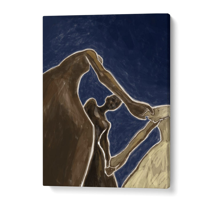 WITH EMBRANCE , PORTRAITS & FIGURATIVE ILLUSTRATIONS