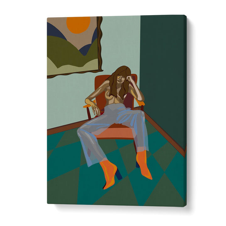 Stylish depiction from HESTER II, PORTRAITS collection, blending emotion and artistry in a striking illustration.