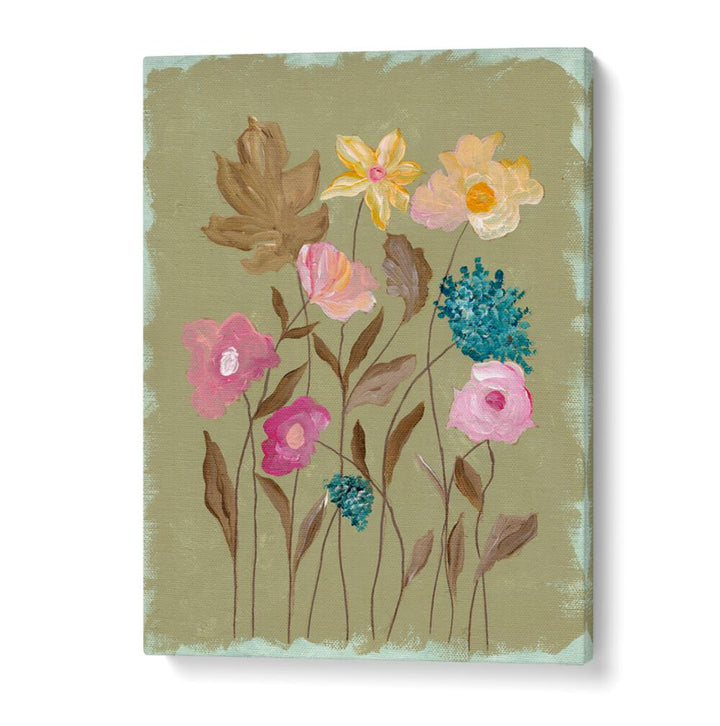BLUSH IN BLOOM II , FLORAL FLOWER PAINTINGS