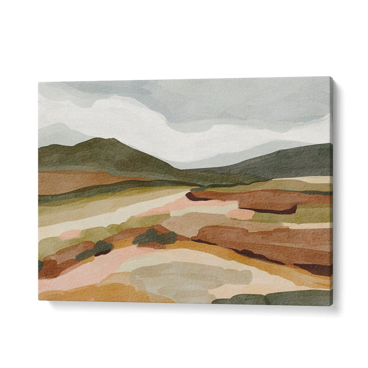 GREEN HILL VIEW , LANDSCAPE PAINTINGS
