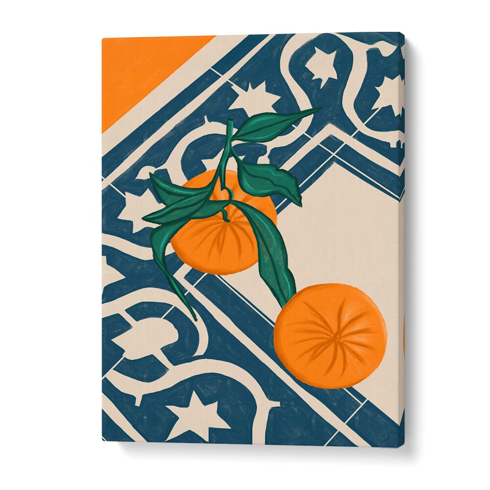 Bright and colorful SUMMER MANDARINS, KITCHEN POSTERS perfect for adding zest to your kitchen decor.