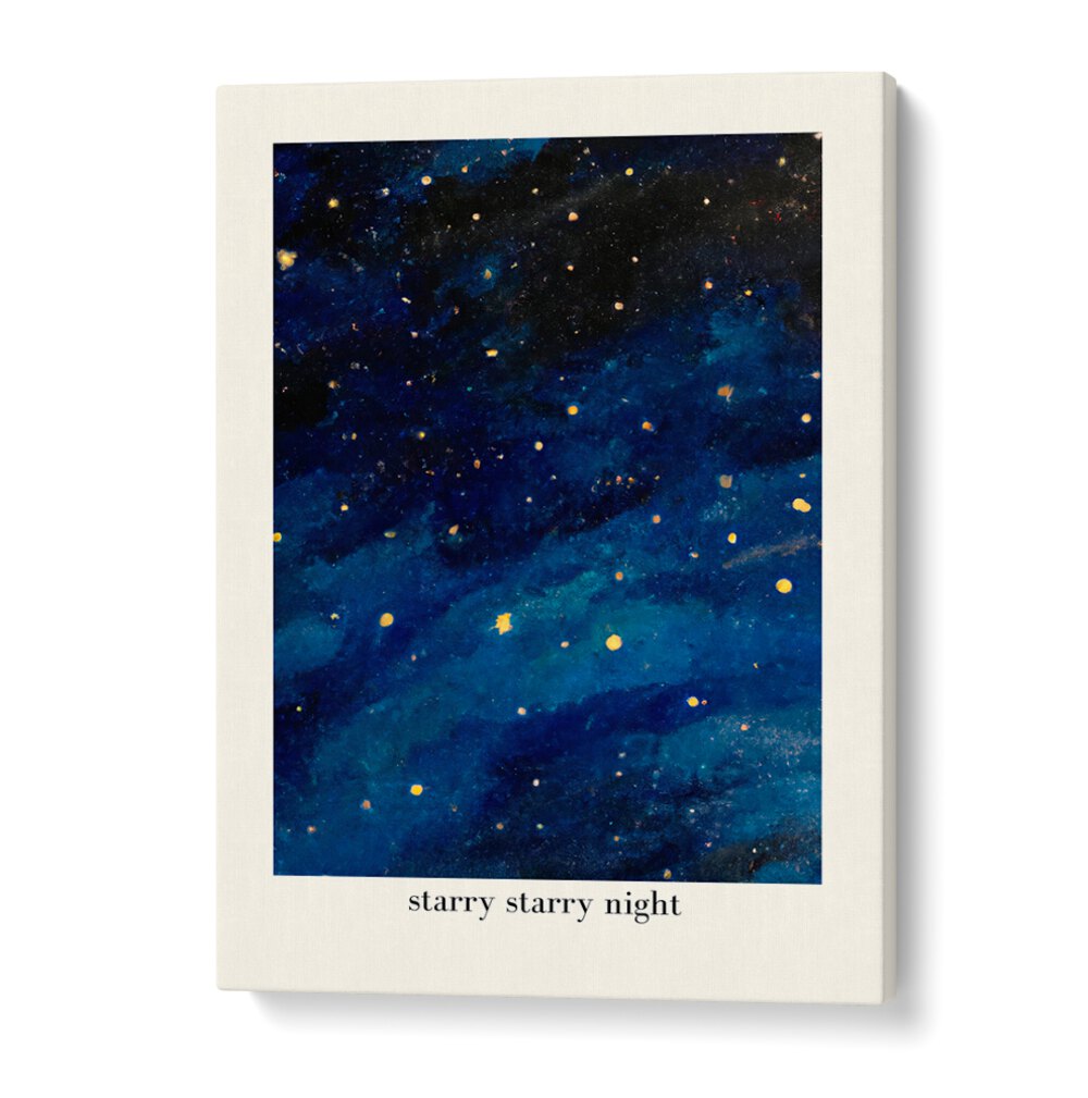 STARRY STARRY NIGHT , KIDS ROOM PAINTINGS featuring a vibrant star-filled sky to inspire wonder in children’s rooms.