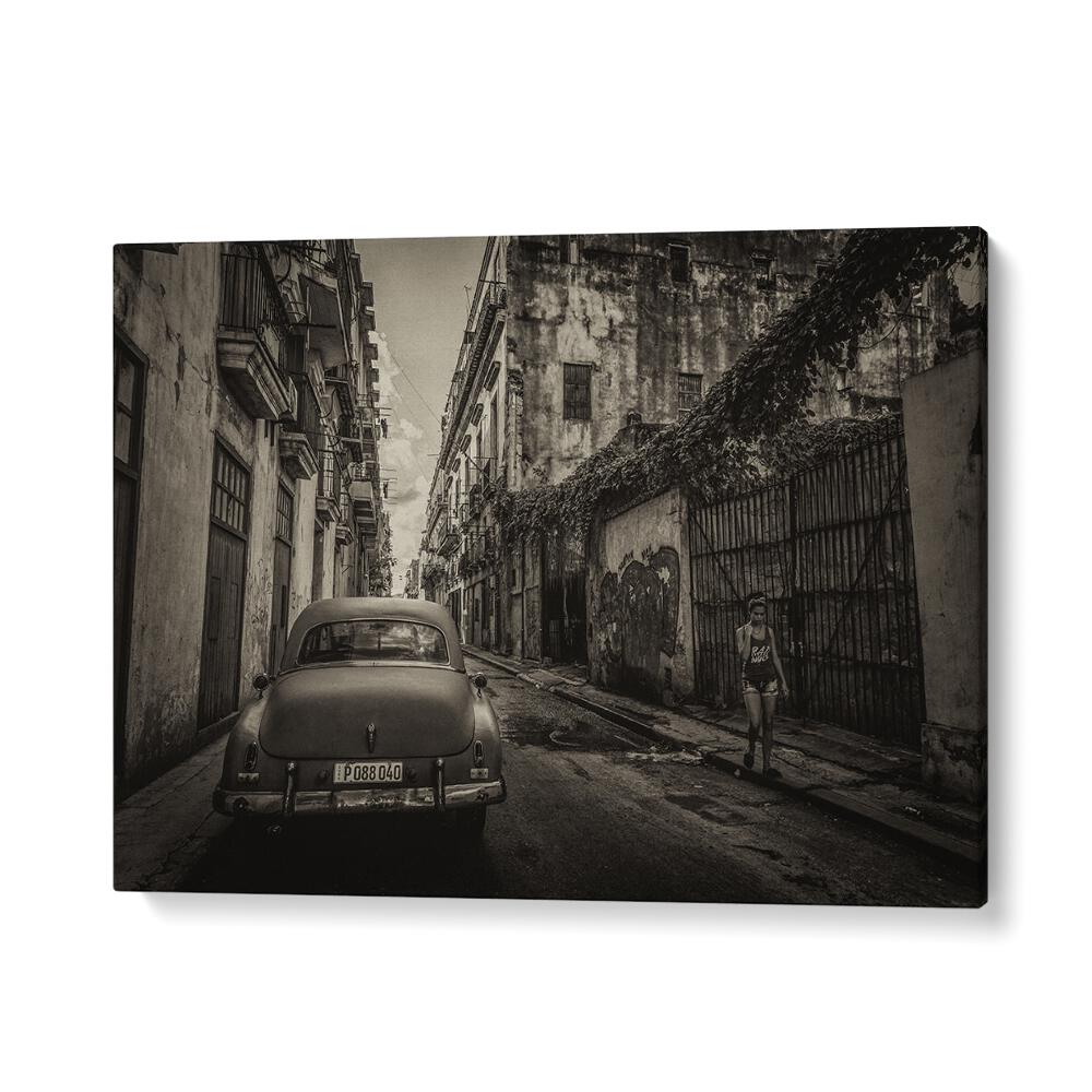 ABSTRACT painting - HABANA STREET II by Asianmonk