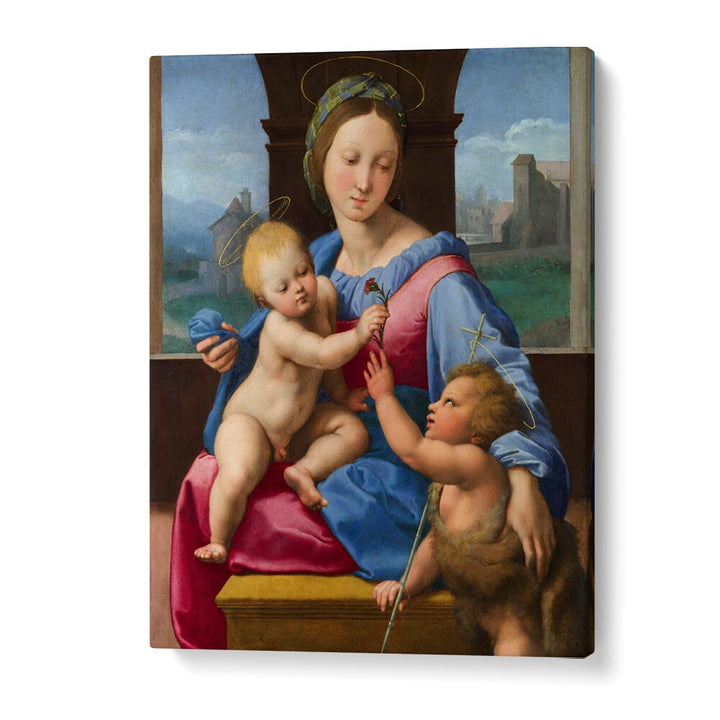 THE GARVAGH MADONNA (1509–1510) BY RAPHAEL RAFFAELLO , VINTAGE PAINTINGS