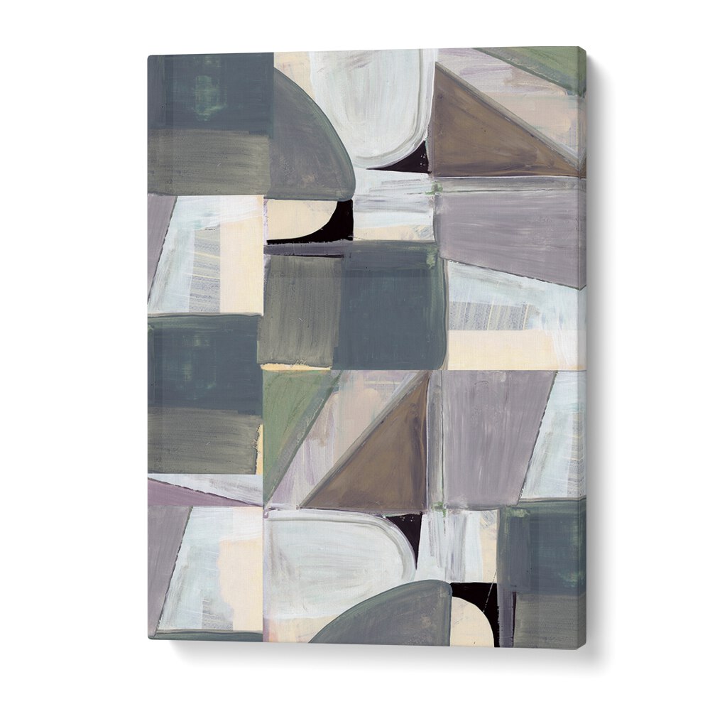 Stunning ABSTRACT DESATURATE II, ABSTRACT PAINTINGS art piece, blending modern colors and shapes for creative spaces.