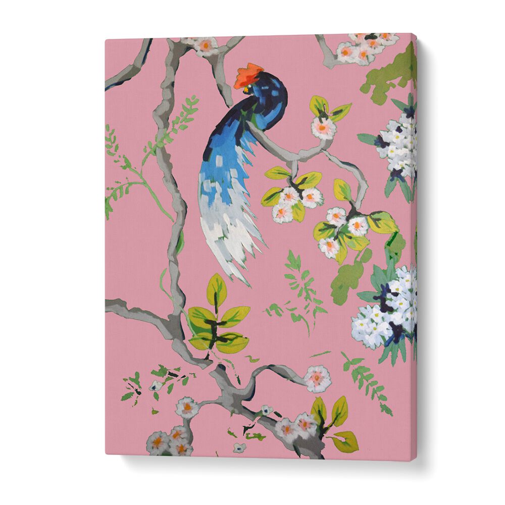 Vibrant DINING ROOM WALLS PINK II, ANIMAL PAINTINGS bring life and color to your space with stunning details.