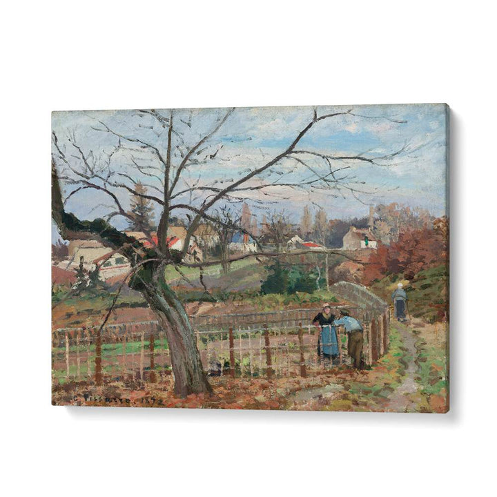 THE FENCE (1872)  , VINTAGE PAINTINGS