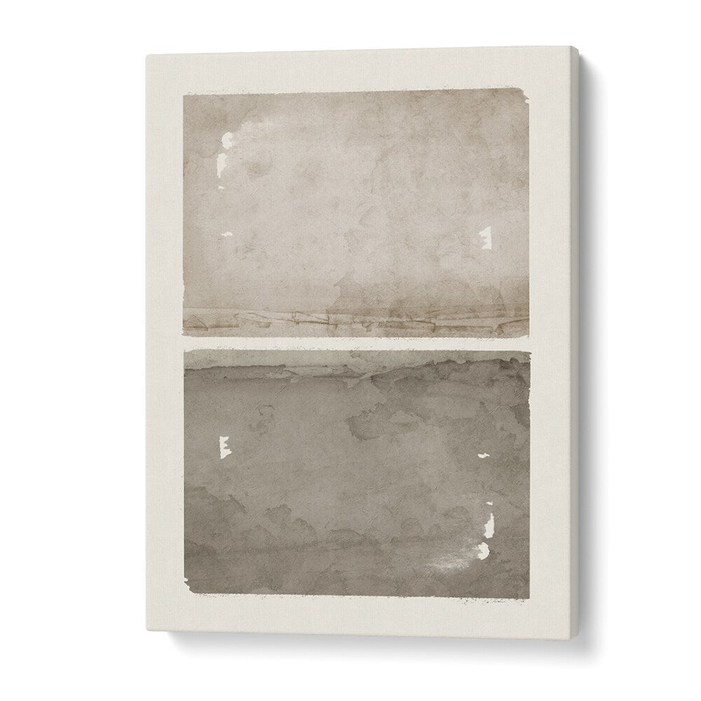 Elegant SQUARED IN TAUPE, GEOMETRIC ART PRINTS featuring subtle 3D shapes, perfect for modern decor enthusiasts.