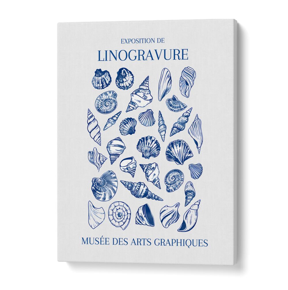 LINO SEASHELL ART MARKET, BEACH PAINTINGS display intricate seashell designs, perfect for a coastal-inspired home.