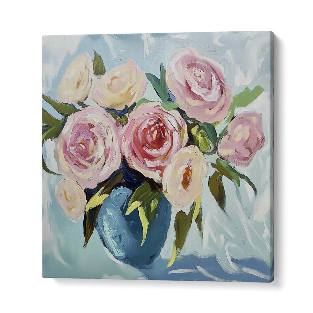 Exquisite FLOWER POT showcasing beautiful roses, perfect for enhancing any indoor or outdoor space.