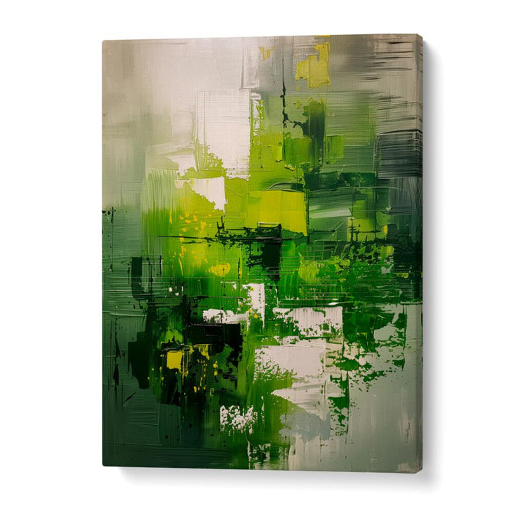 CONTEMPORART - MATCHA III , ABSTRACT PAINTINGS