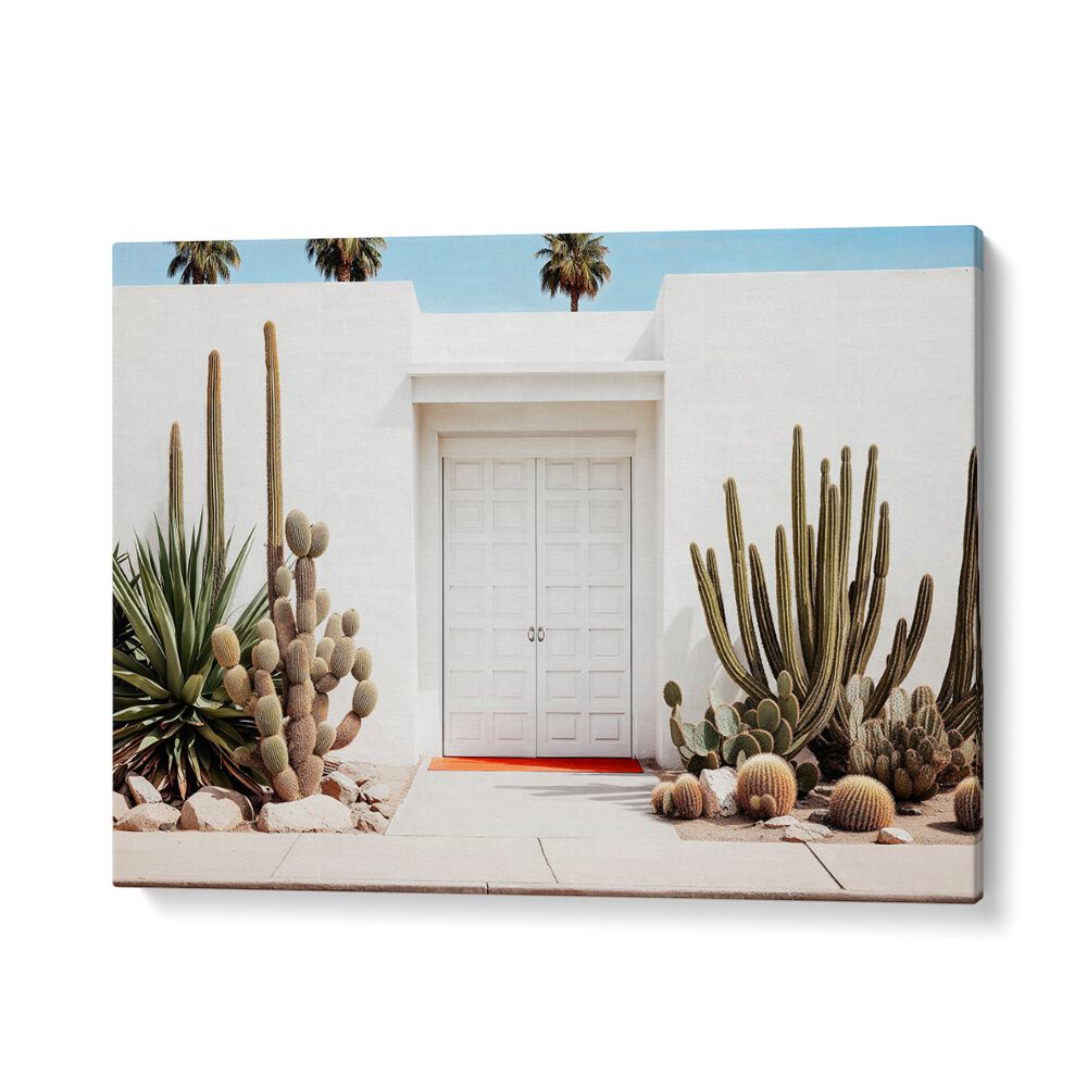 Discover the elegance of WHITE MID-CENTURY MODERN HOUSE, BEACH PAINTINGS, enhancing your modern living space beautifully.