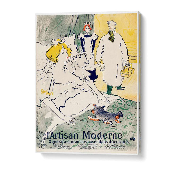 L'ARTISAN MODERNE (1896) , VINTAGE PAINTINGS