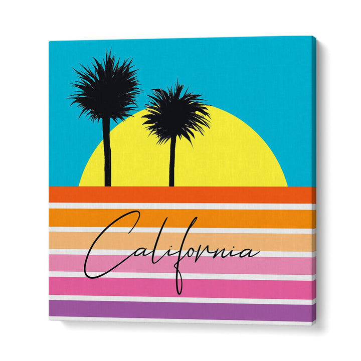 CALIFORNIA BEACH LIFE , LANDSCAPE ART PRINTS , LANDSCAPE PAINTINGS