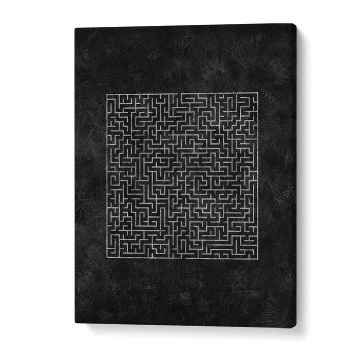 Bold and modern, THE SQUARED MAZE JOURNEY, GEOMETRIC ART PRINTS enhances any space with striking abstract design.