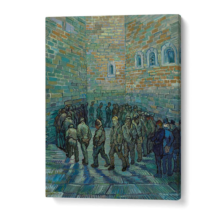 VINCENT VAN GOGH'S PRISONERS EXERCISING (1890) ,  VINTAGE PAINTINGS