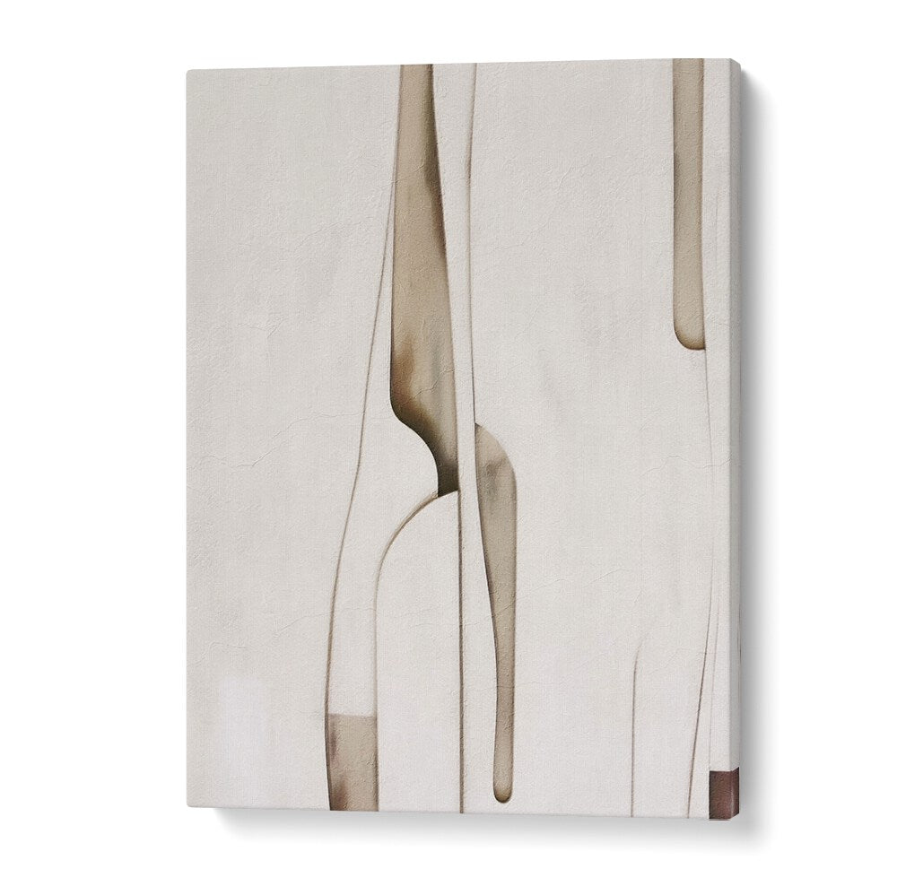 LIMITES AO LACU II, ABSTRACT PAINTINGS showcases a minimalist design with elegant lines and neutral tones, ideal for modern decor.