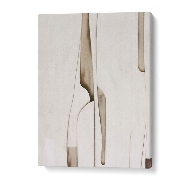 LIMITES AO LACU II, ABSTRACT PAINTINGS showcases a minimalist design with elegant lines and neutral tones, ideal for modern decor.