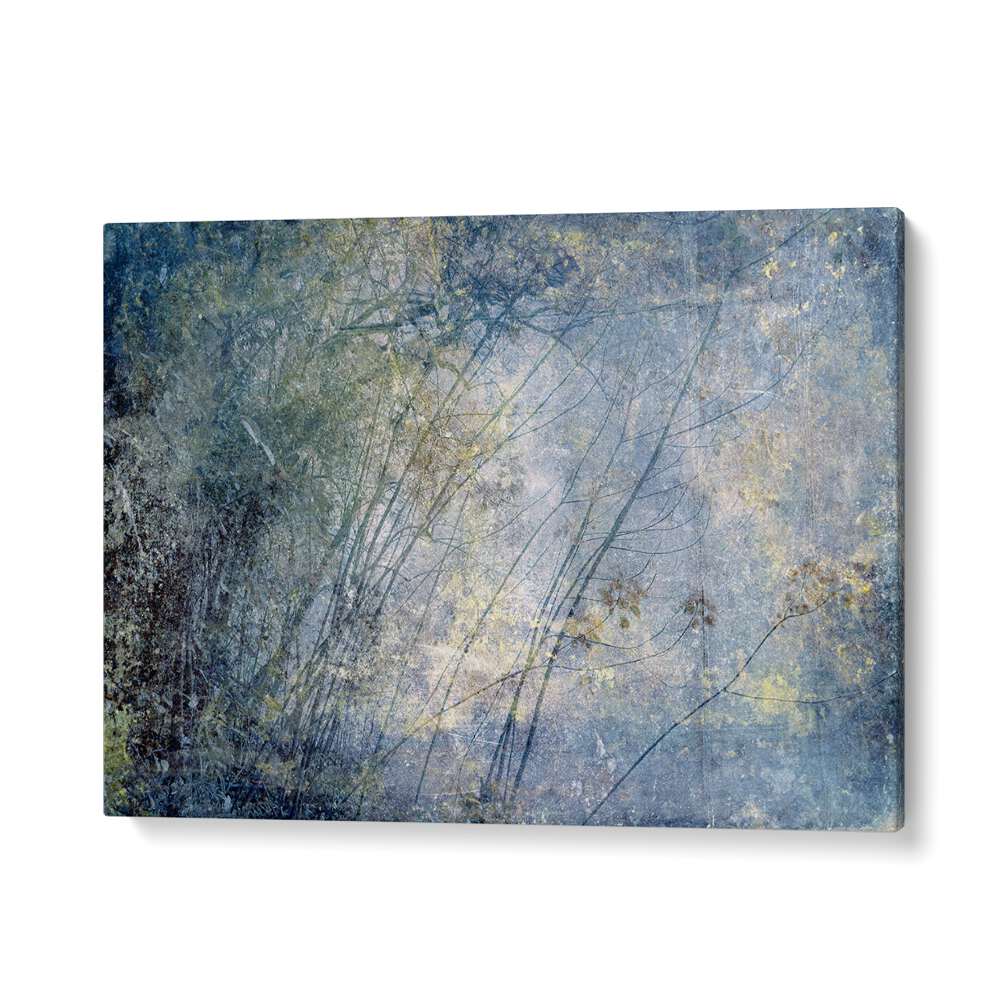 High Sierra I, abstract paintings showcase a serene blend of colors and textures, perfect for modern decor.