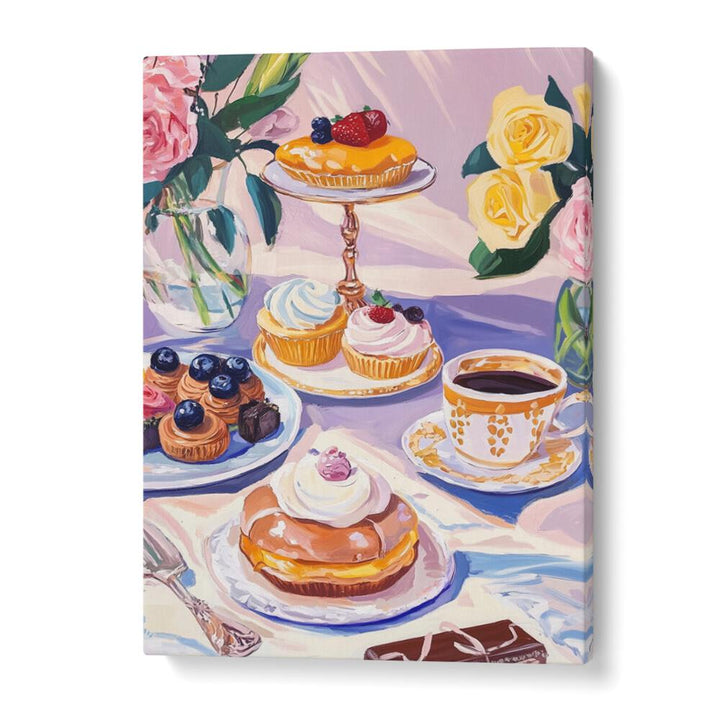 Elegant DESSERT TABLE, KITCHEN POSTERS showcasing delightful treats, perfect for enhancing celebrations and gatherings.