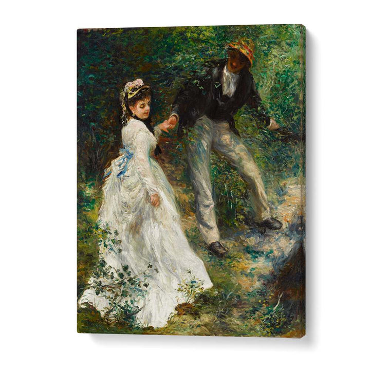 LA PROMENADE (1870) , VINTAGE PAINTINGS