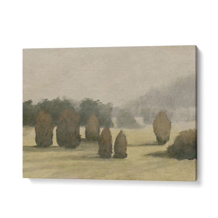 Woodbury View, Abstract Paintings showcase serene landscapes, perfect for enhancing modern home decor.