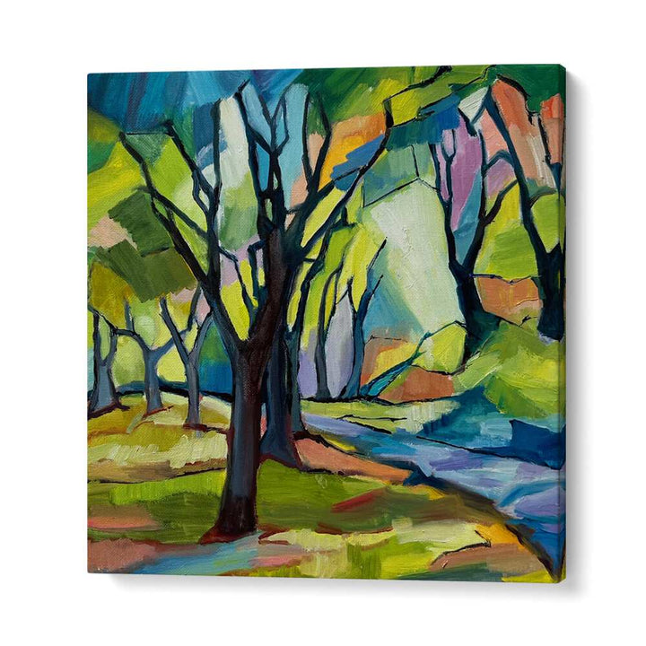 SHADOWY PATH , LANDSCAPE PAINTINGS