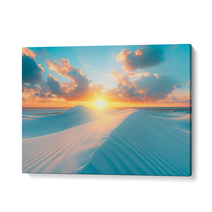 TURQUOISE DUNES SUNSET ,   , BEACH PAINTINGS