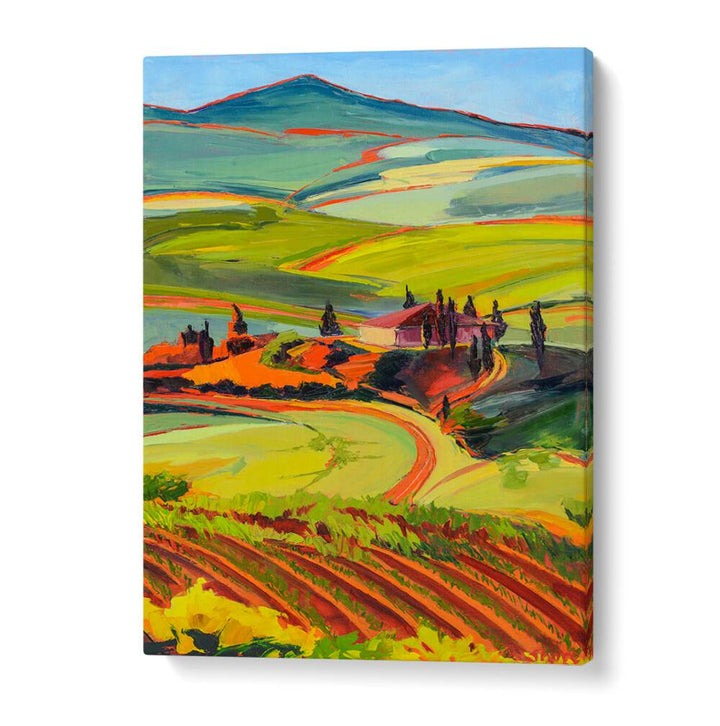 TUSCAN HILLS , LANDSCAPE PAINTINGS