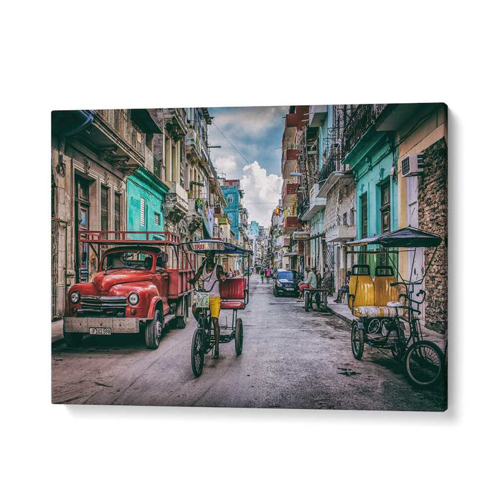 ABSTRACT painting - HABANA STREET XII by Asianmonk