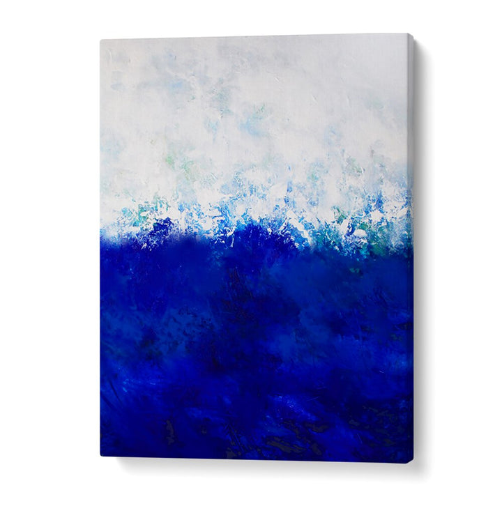 Elegantly designed WHITE TABLE DRESS, showcasing stunning ABSTRACT PAINTINGS to elevate your contemporary decor.
