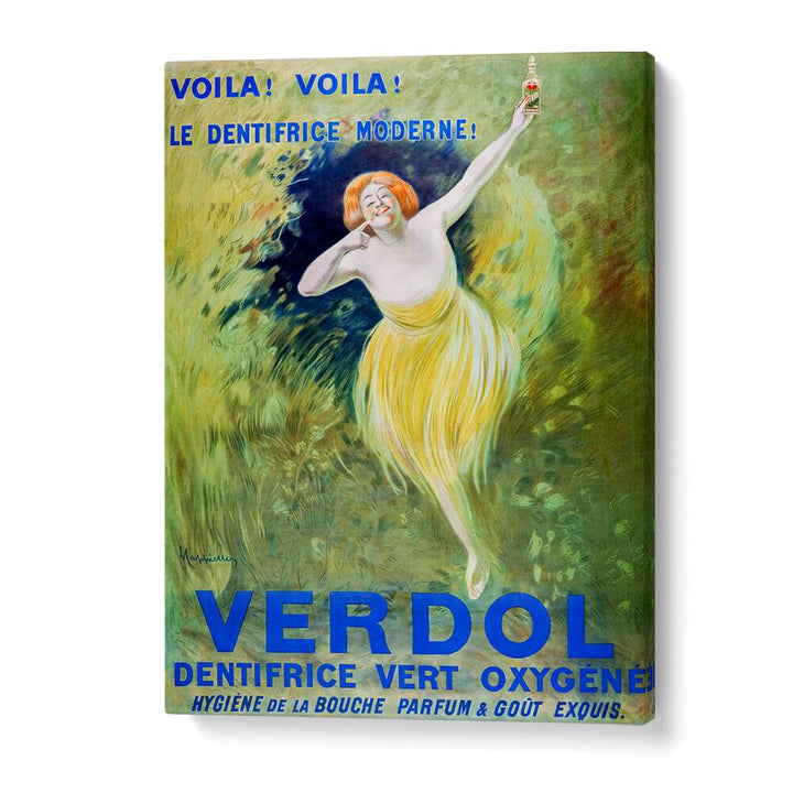 VERDOL, OXYGENATED GREEN TOOTHPASTE (1911) , VINTAGE PAINTINGS