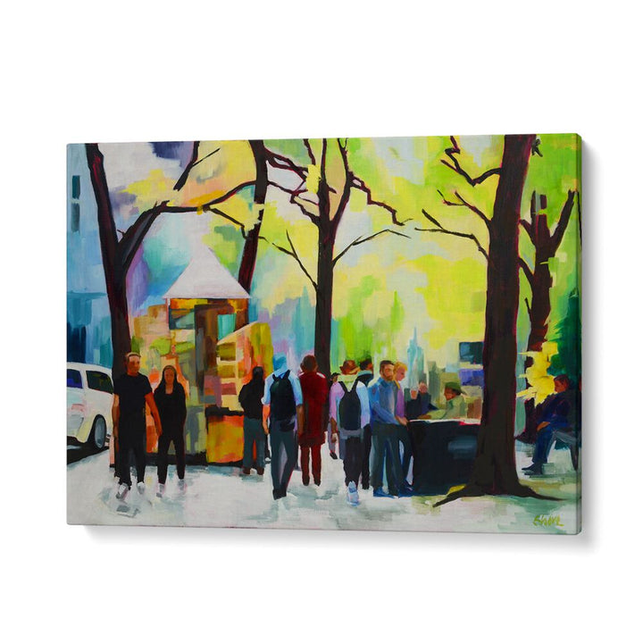 SUNDAY IN NEW YORK , LANDSCAPE PAINTINGS