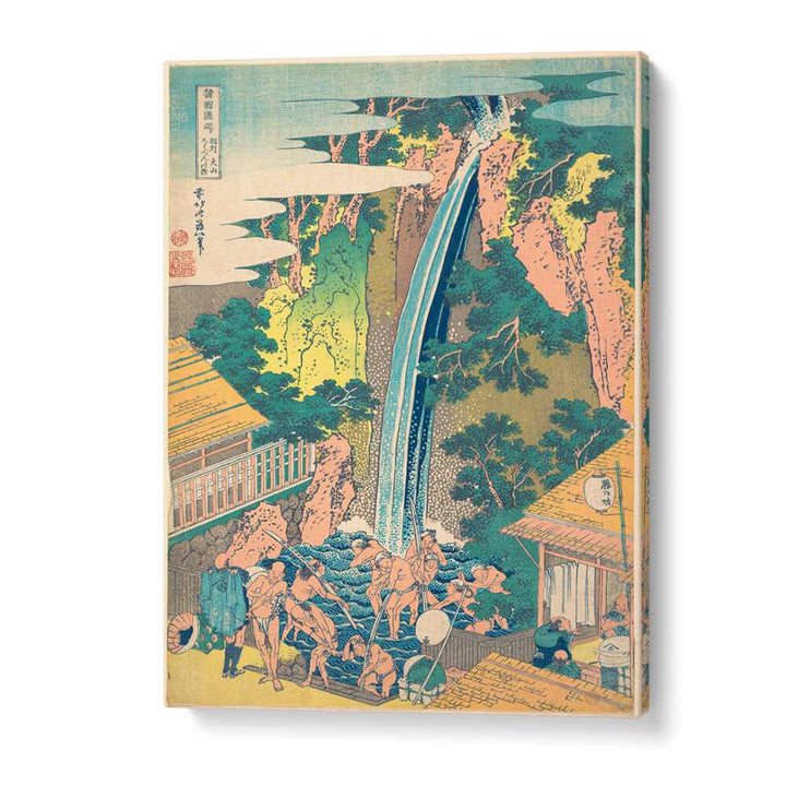 SŌ̄SHŪ ŌYAMA RŌBEN NO TAKI BY KATSUSHIKA HOKUSAI, JAPANESE PAINTINGS