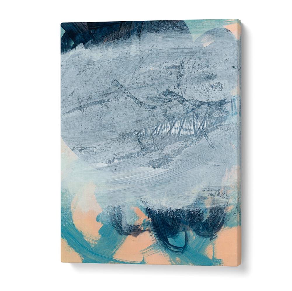 Transform your space with GREY CLOUDS VIII, ABSTRACT PAINTINGS, featuring calming blue hues and soft textures.